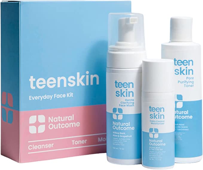 Teen Skin Face Wash, Toner, & Moisturizer