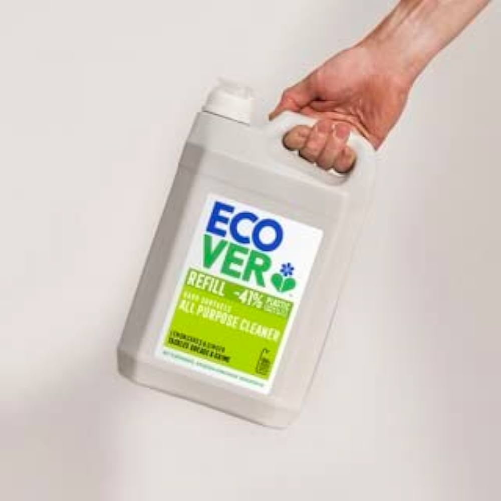 Biodegradable All Purpose Ecover Lemongrass & Ginger Cleaner 5 Liter