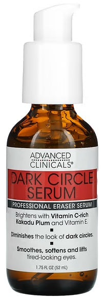 Advanced Clinicals, Dark Circle Serum, Fragrance-Free, 1.75 fl oz (52 ml)