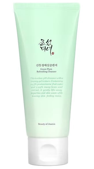 Beauty of Joseon, Green Plum Refreshing Cleanser, 3.38 fl oz (100 ml)