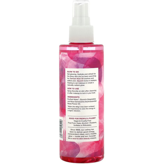 Rosewater & Glycerin Hydrating Facial Mist by Heritage Store, in an 8 fl oz (237 ml) bottle.