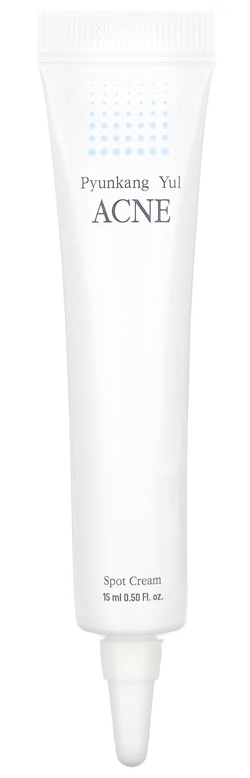 Pyunkang Yul's ACNE Spot Cream comes in a 0.5 fl oz (15 ml) tube.