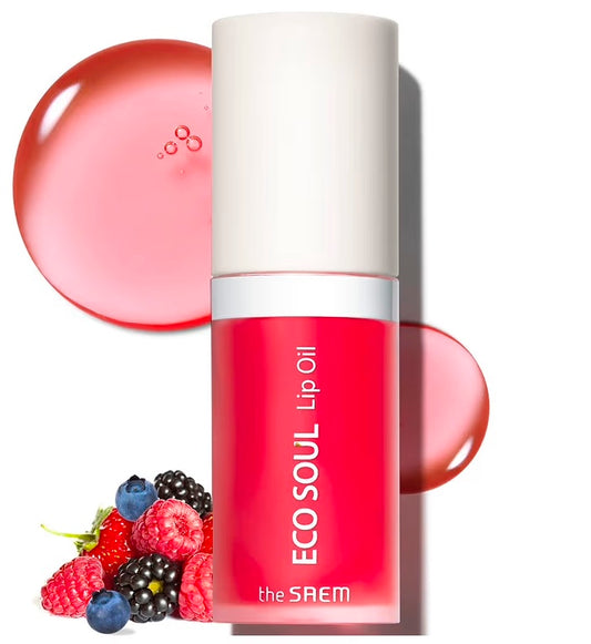 The Saem Eco Soul Lip Oil, Berry (02), 0.2 fl oz
