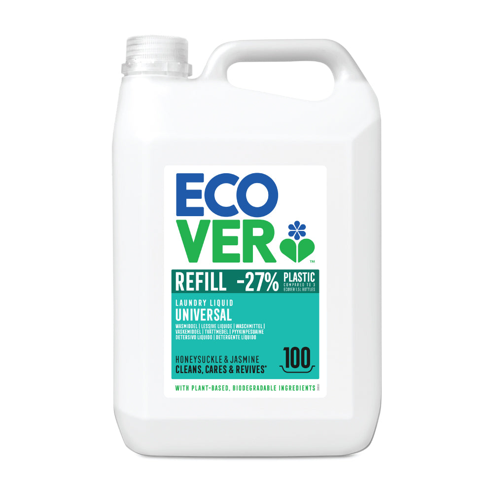 Biodegradable Laundry Liquid Universal Concentrated 5L ECOVER