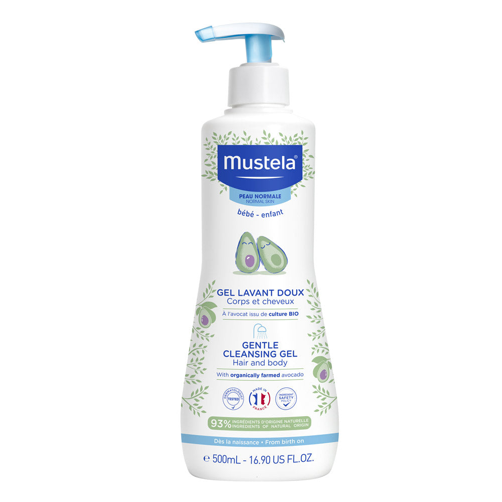 Mustela Gentle Baby Cleansing Gel 500 ml